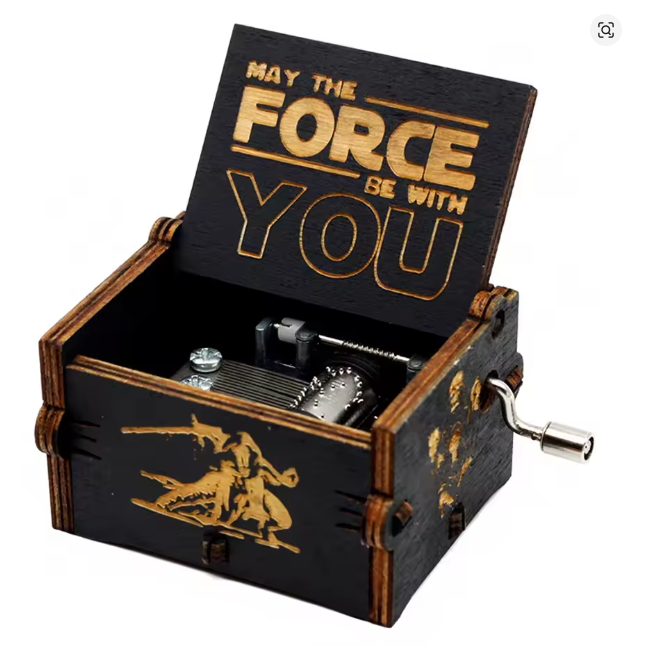star wars Hand-Crank Music Box