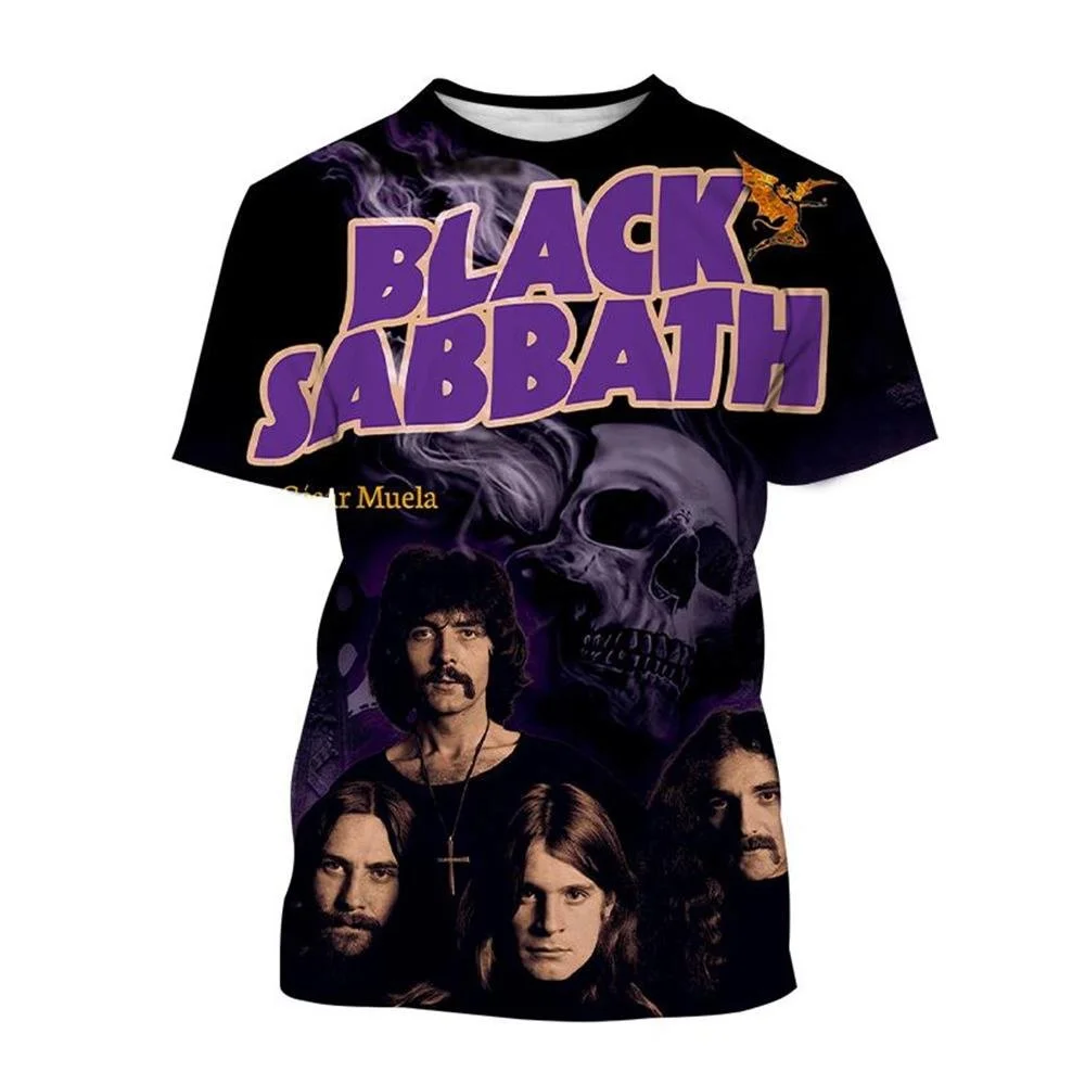 Black Sabbath Retro Graphic T-Shirt
