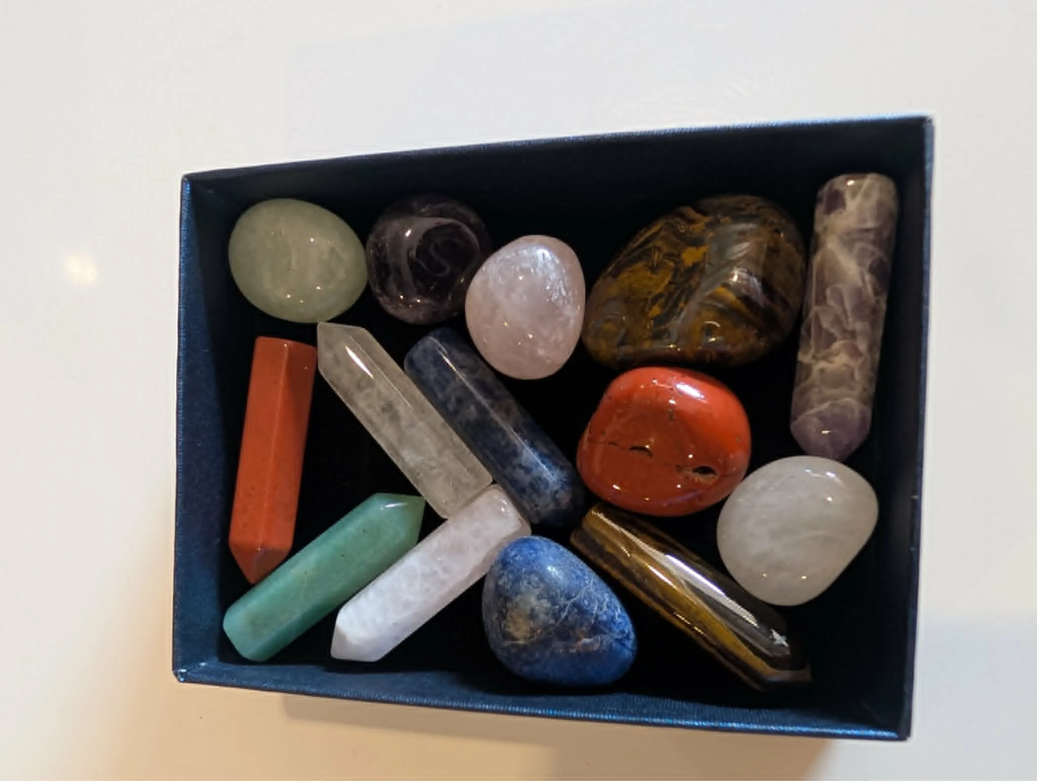 Exquisite Gemstone Collection Box