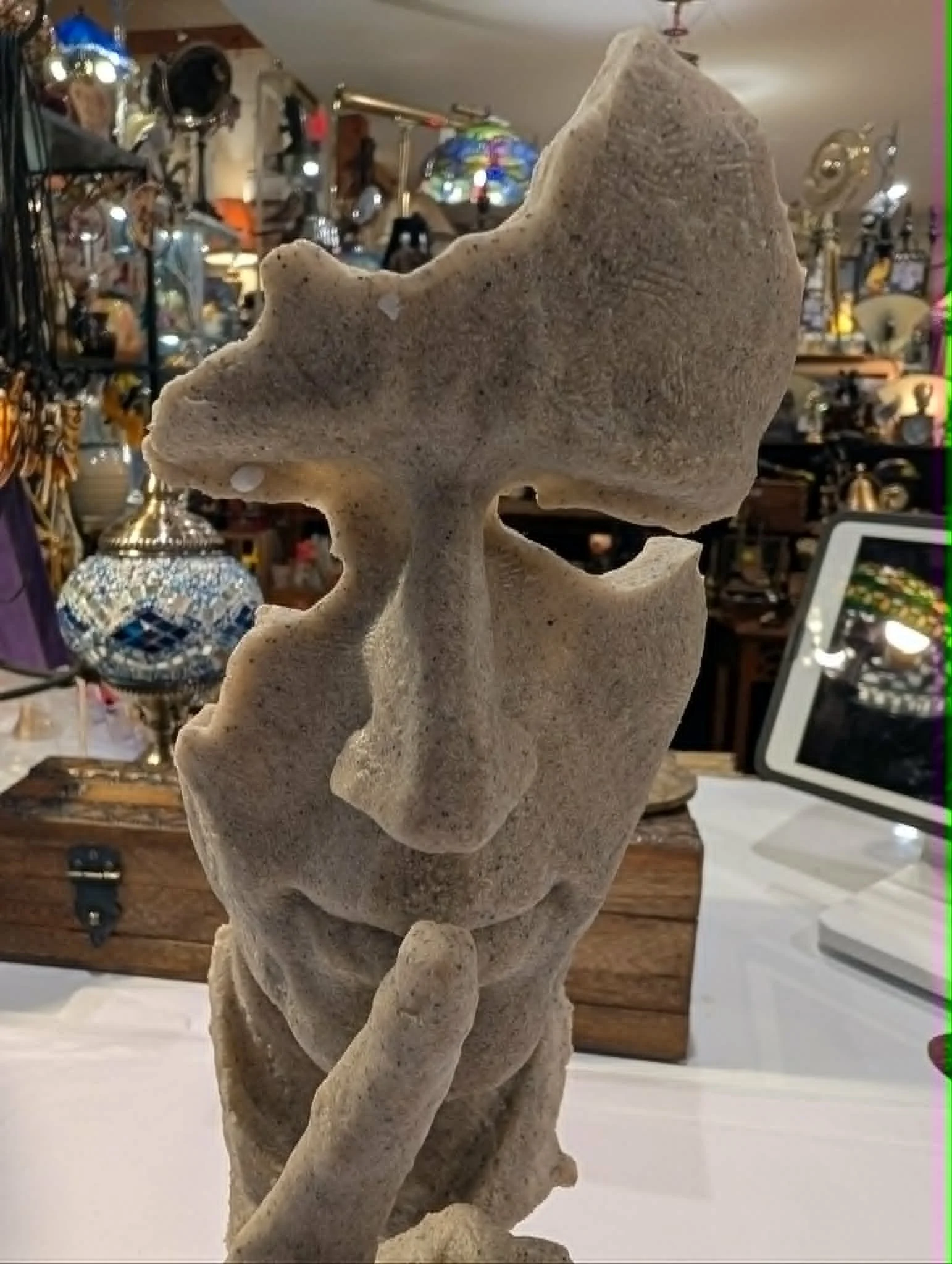 Thoughtful Abstract Sculpture
