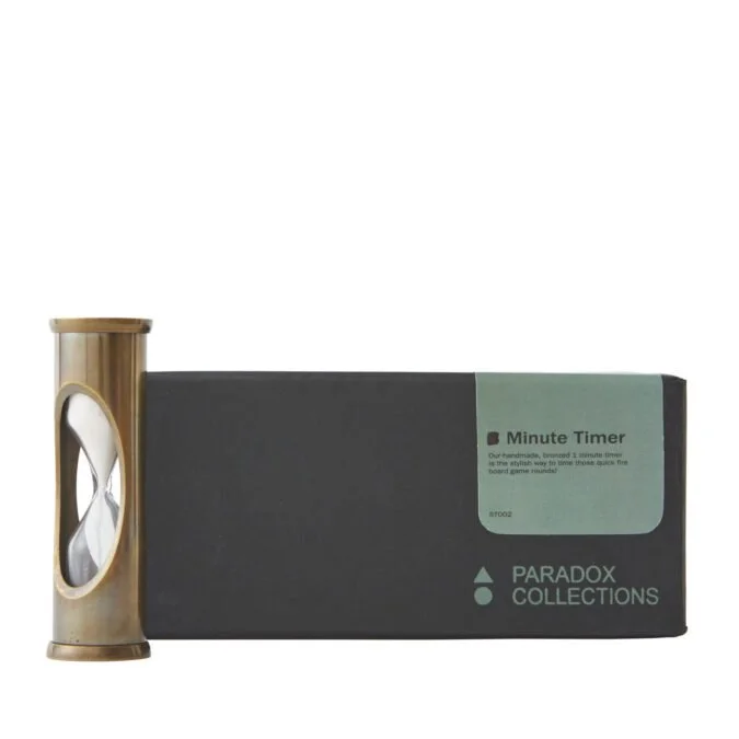 Handcrafted Bronzed 1 Minute Timer