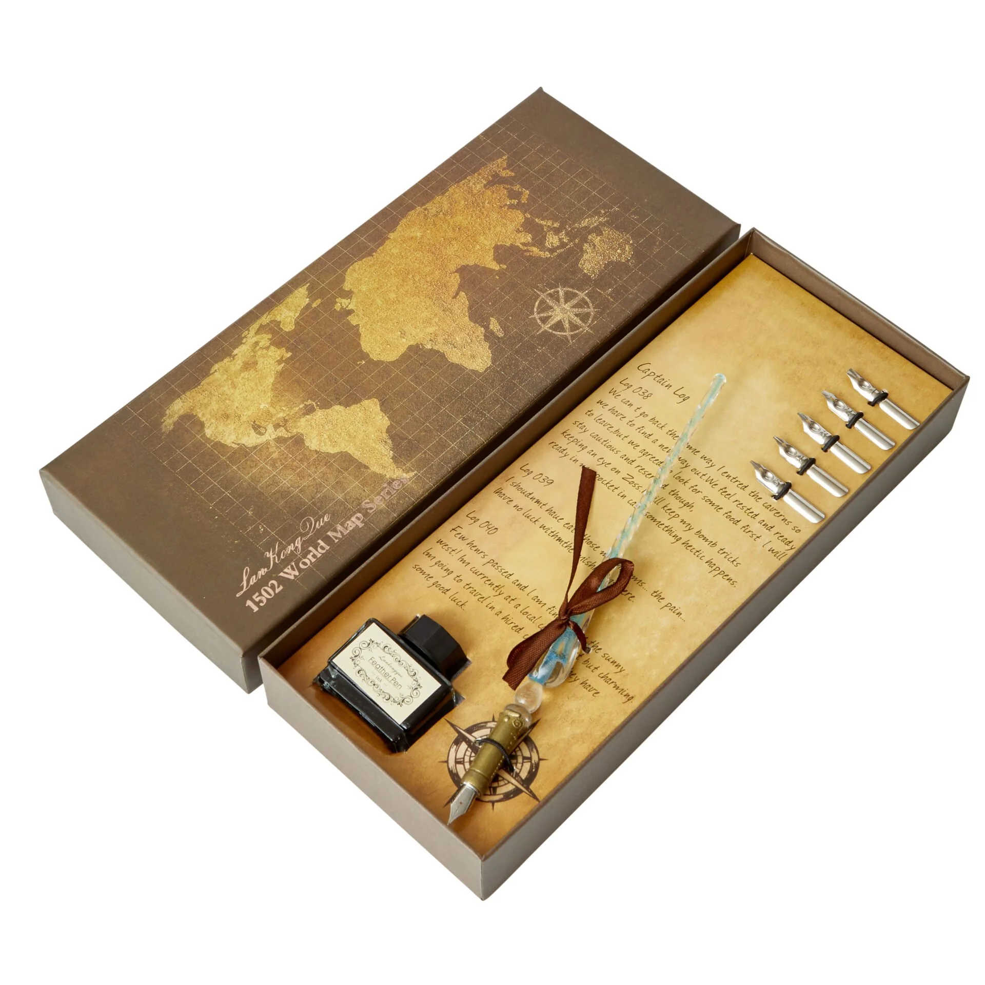 OCEANIA GLASS PEN SET