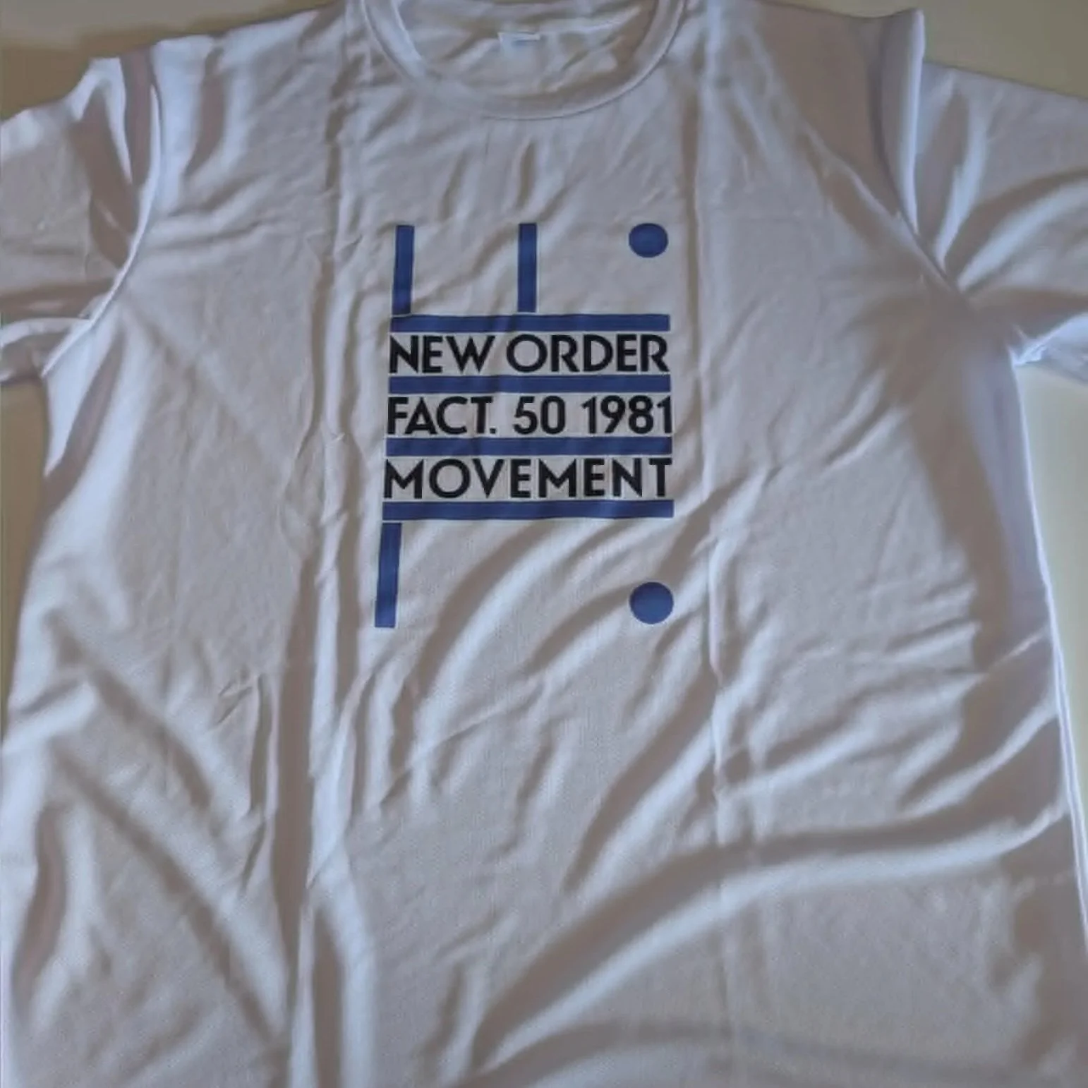 New Order 'Movement' Retro T-Shirt