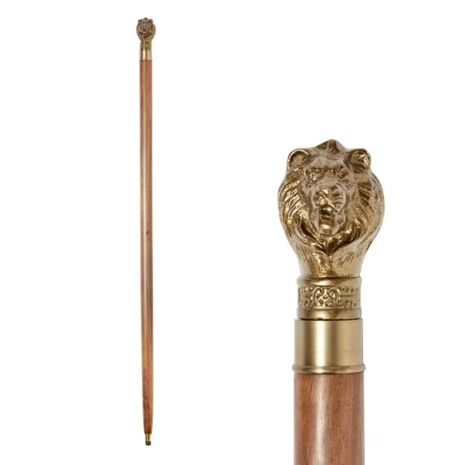 LION WALKING STICK