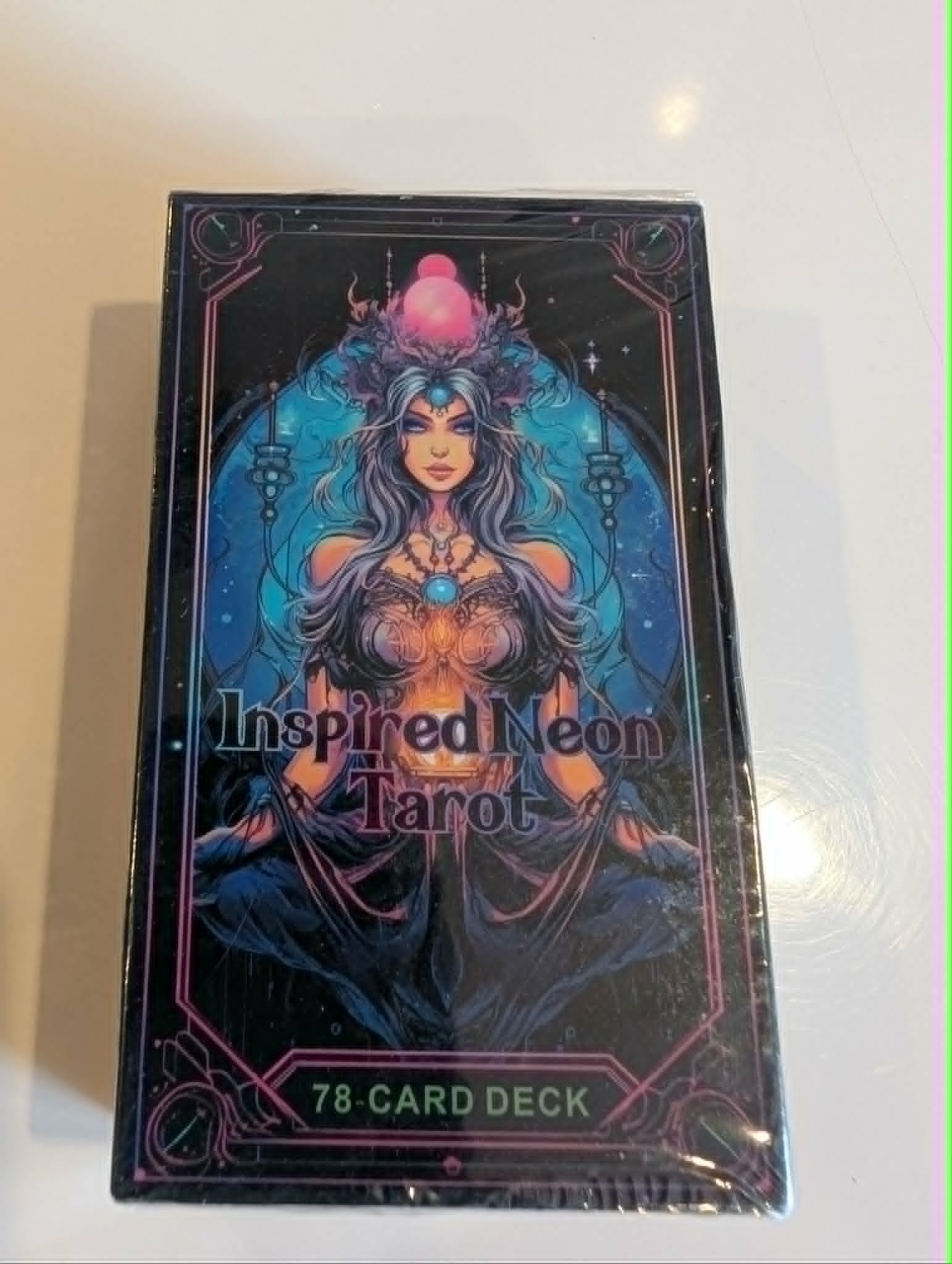 Inspired Neon Tarot Deck