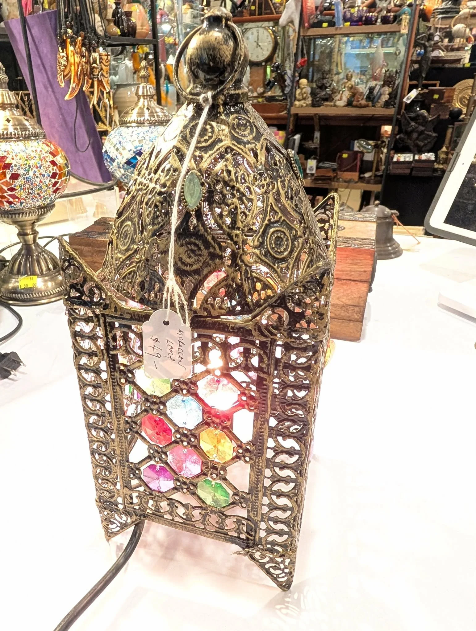 Enchanting Moroccan Glass Lantern