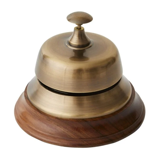 Handmade Bronze Desk Bell
