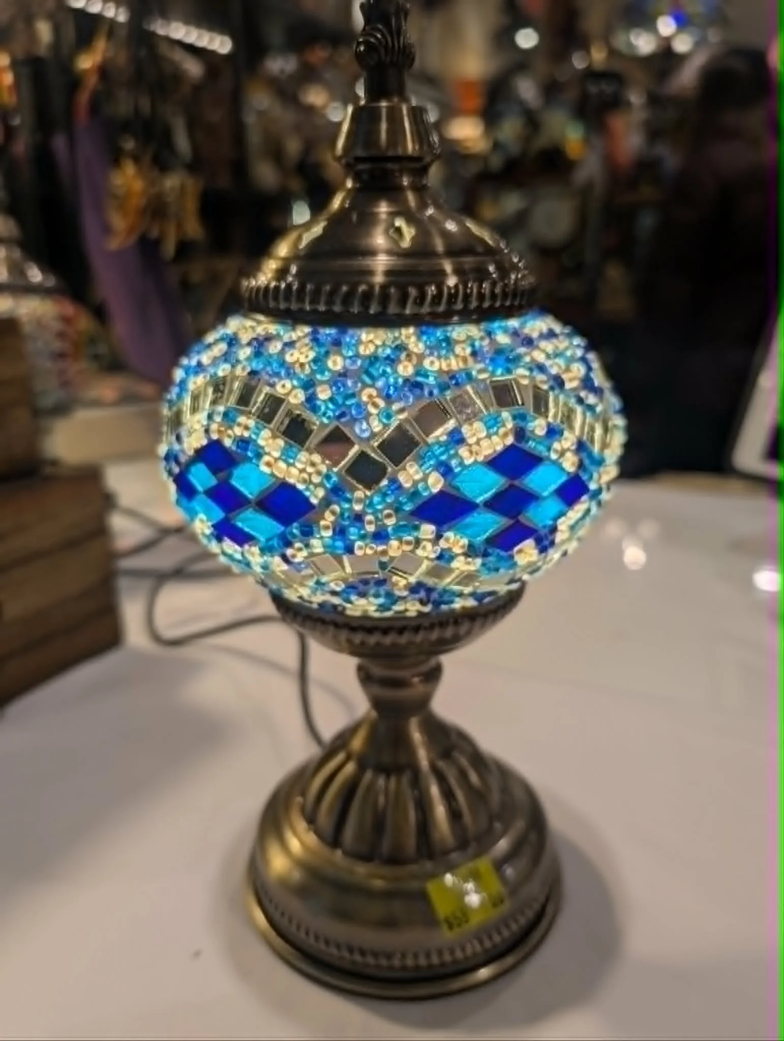 Timeless Mosaic Glass Table Lamp