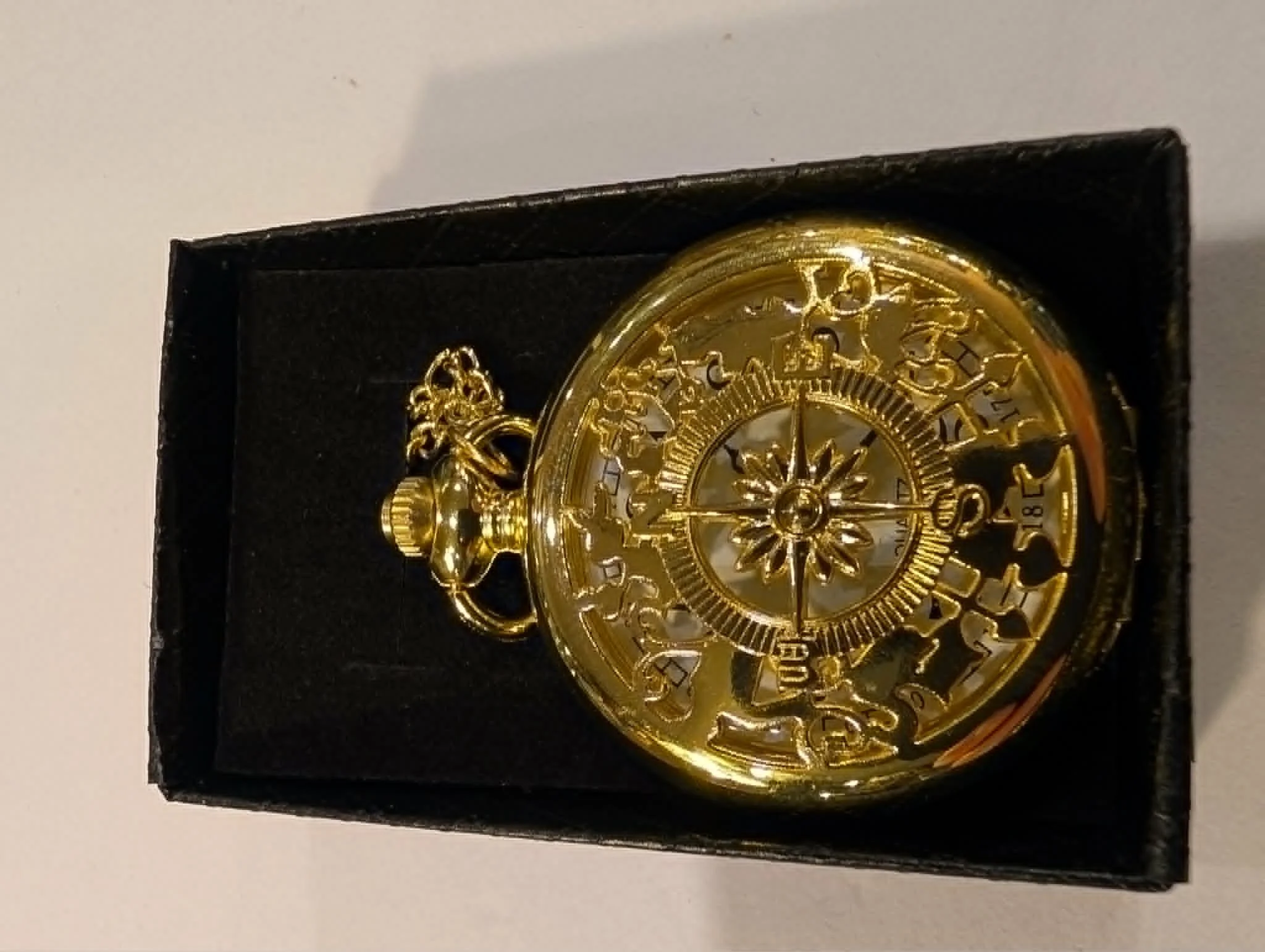 Exquisite Zodiac Pocket Watch