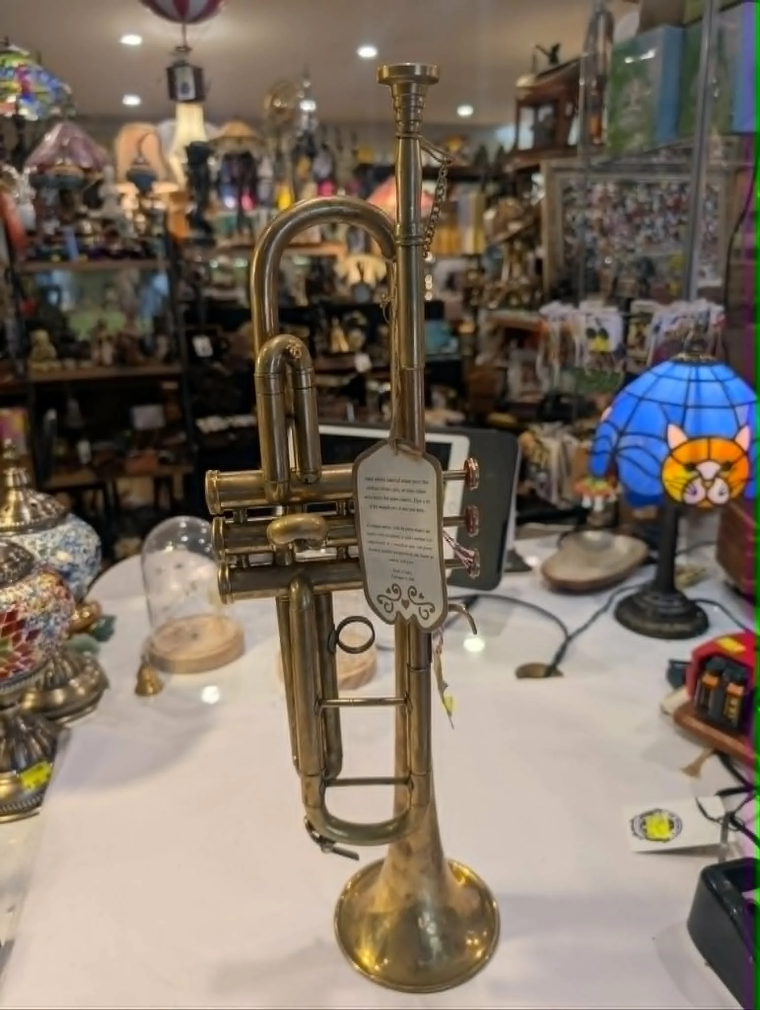Vintage style Brass Trumpet