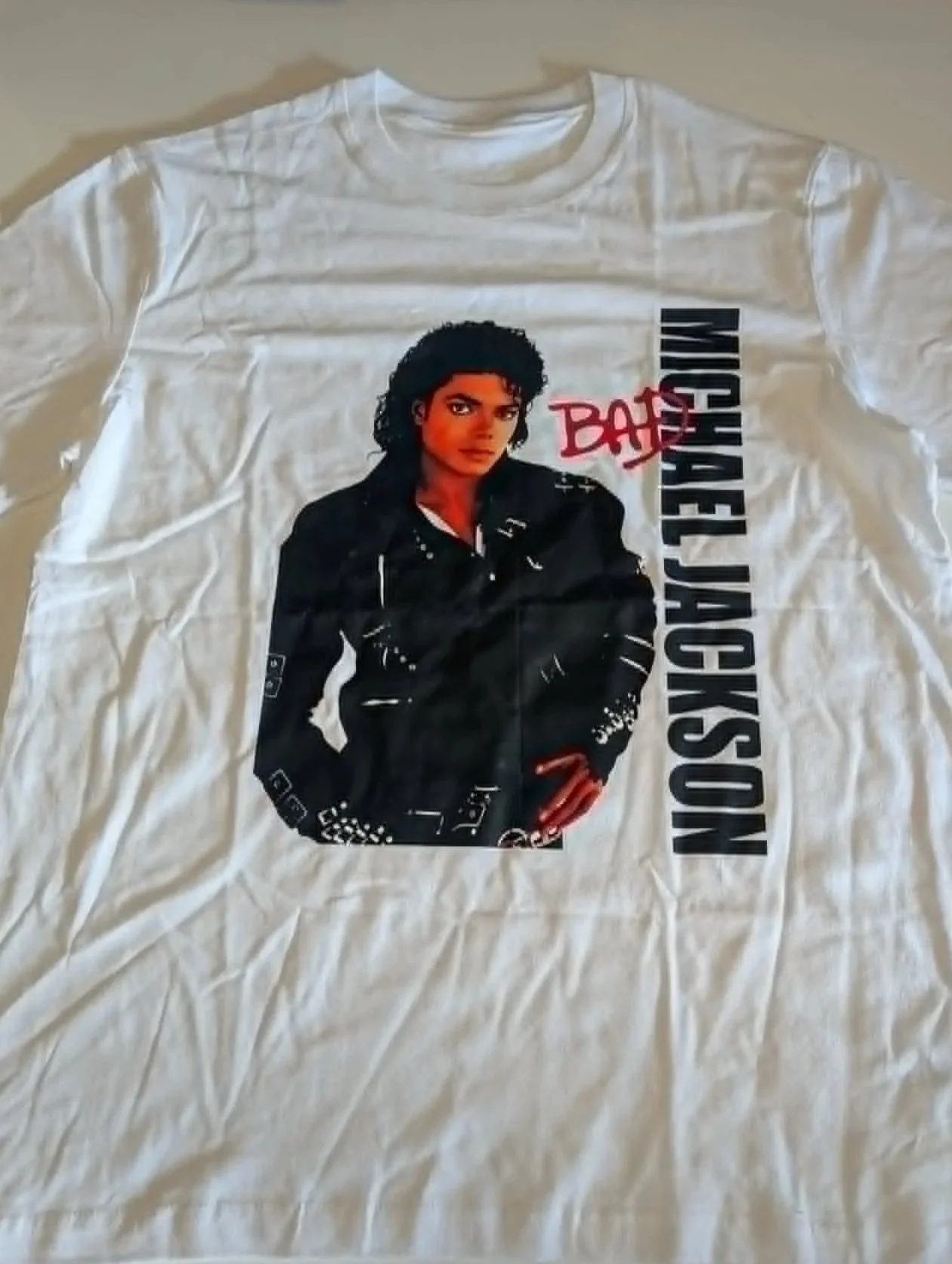 Iconic MICHAEL JACKSON "Bad Era" Graphic T-Shirt