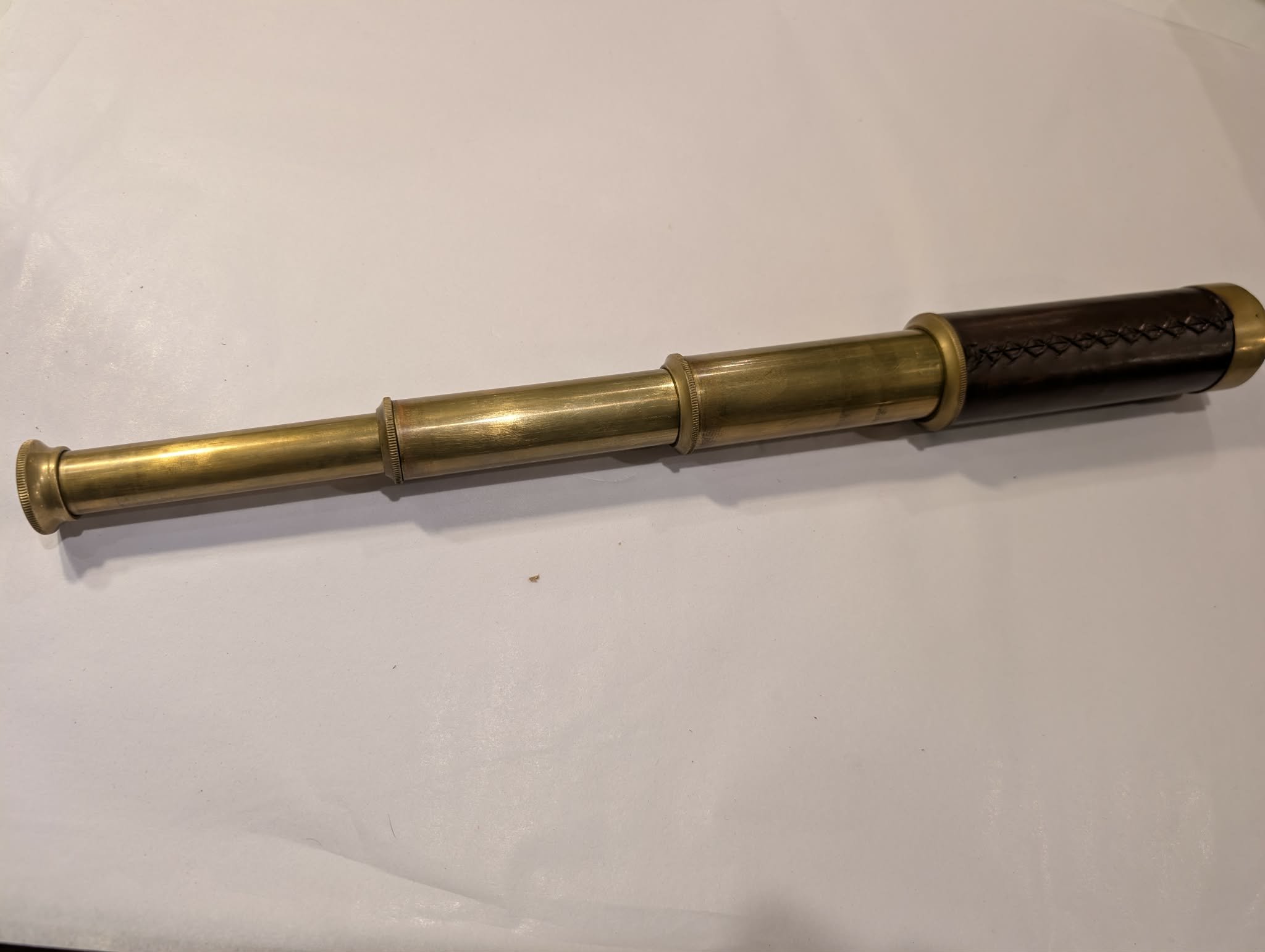 Brass Antique-Style Telescope