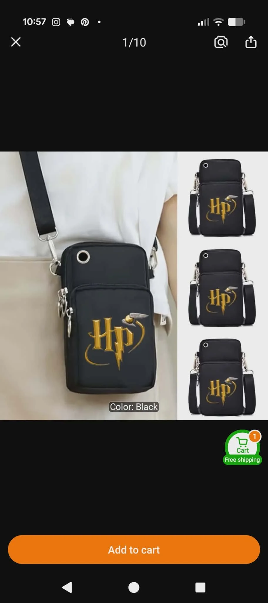 HARRY POTTER Crossbody Bag