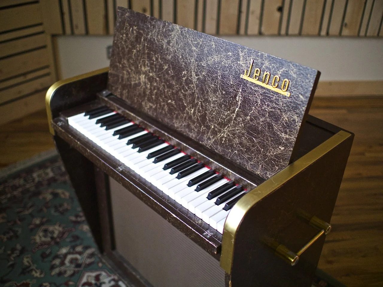 Virtue and Vice Studios Live Room Neve Console Jenco 4 Octave Celeste