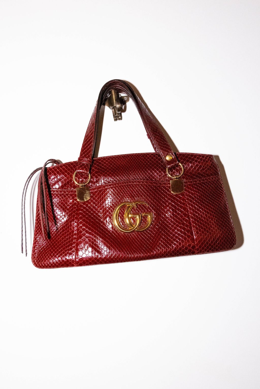 SOLD - Gucci Arli Bordeaux Snakeskin (Python)