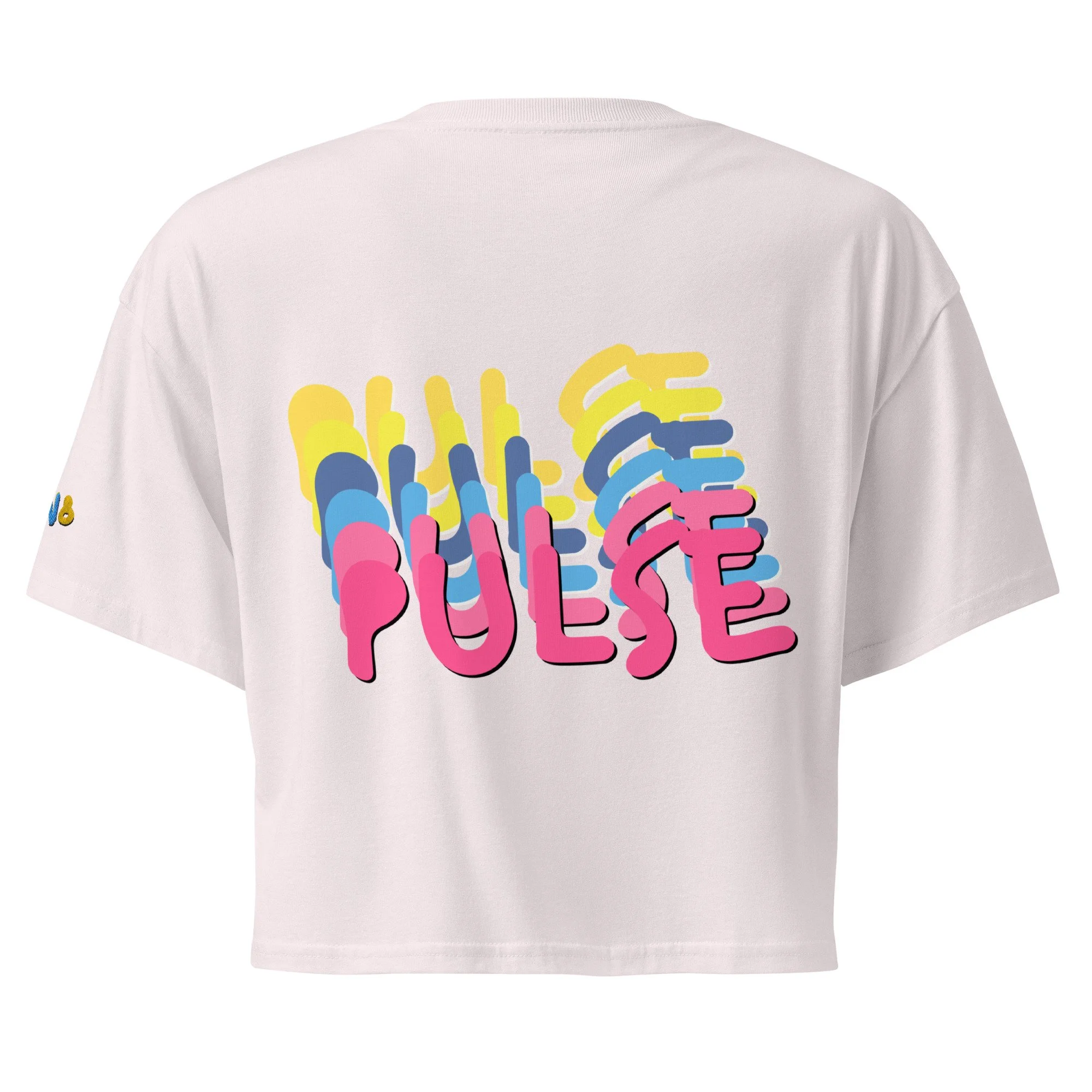 RETRO MULTI PULSE crop top