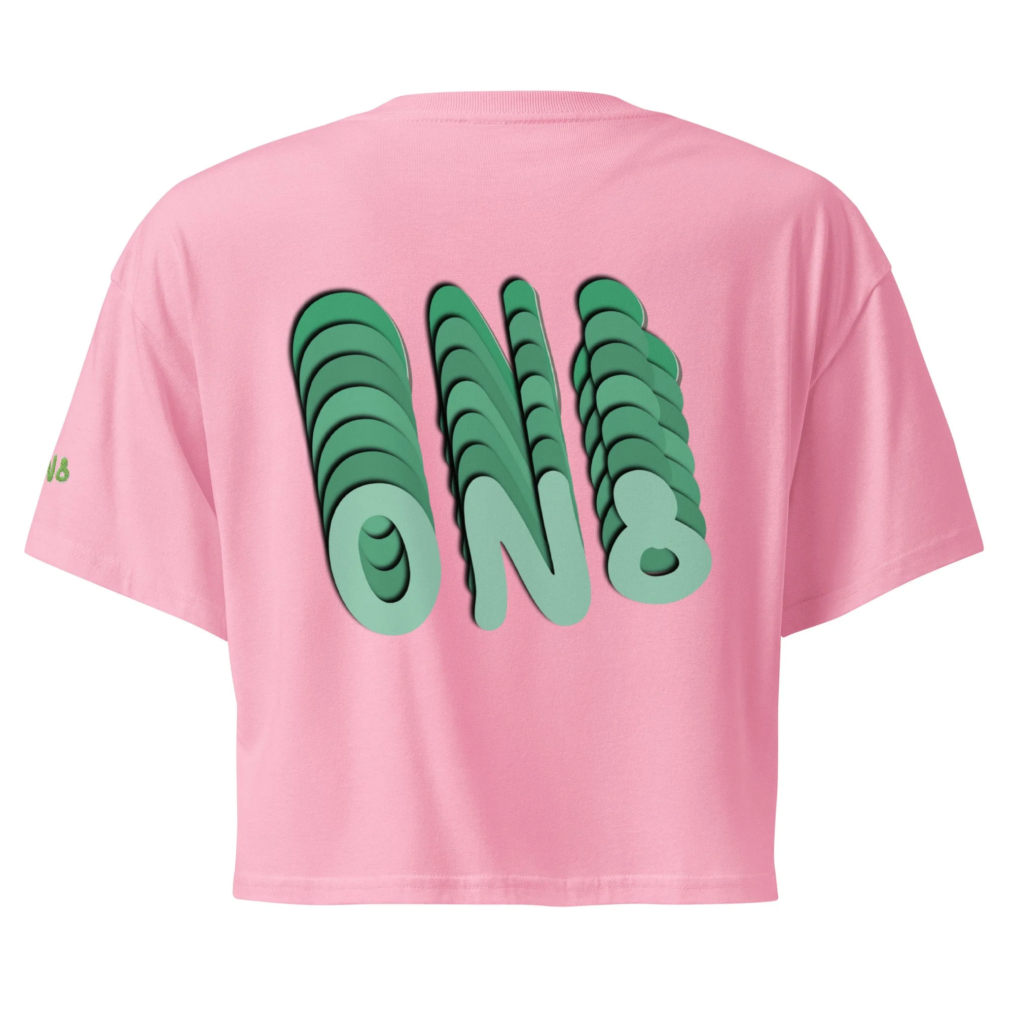 RETRO Green crop top