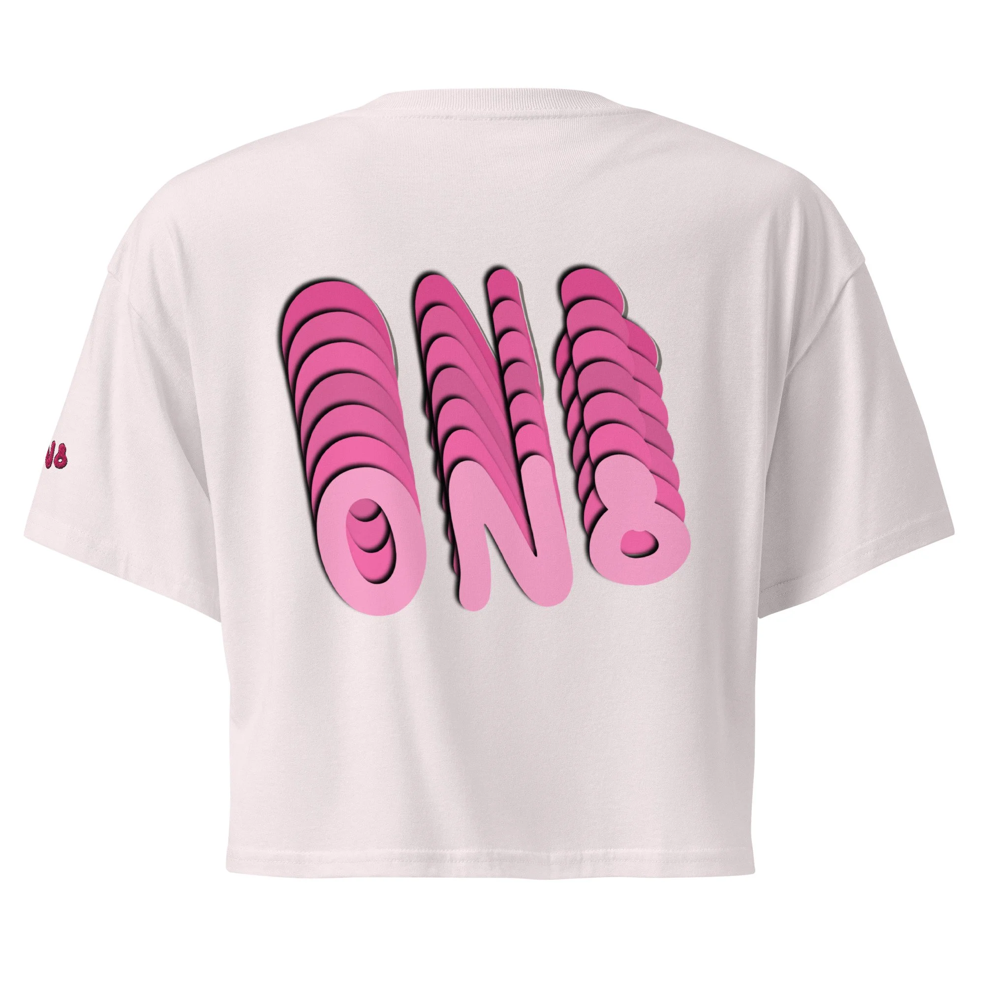 RETRO Pink crop top