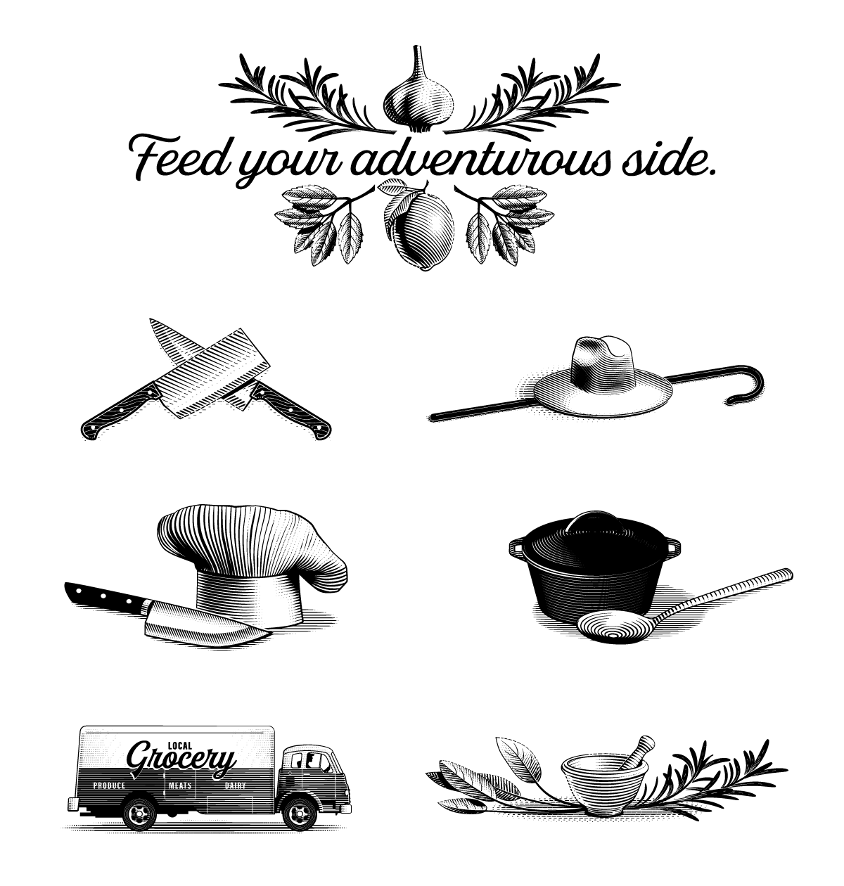 Black and white graphic showing the phrase "BRING IT ON" in bold, stylized letters.