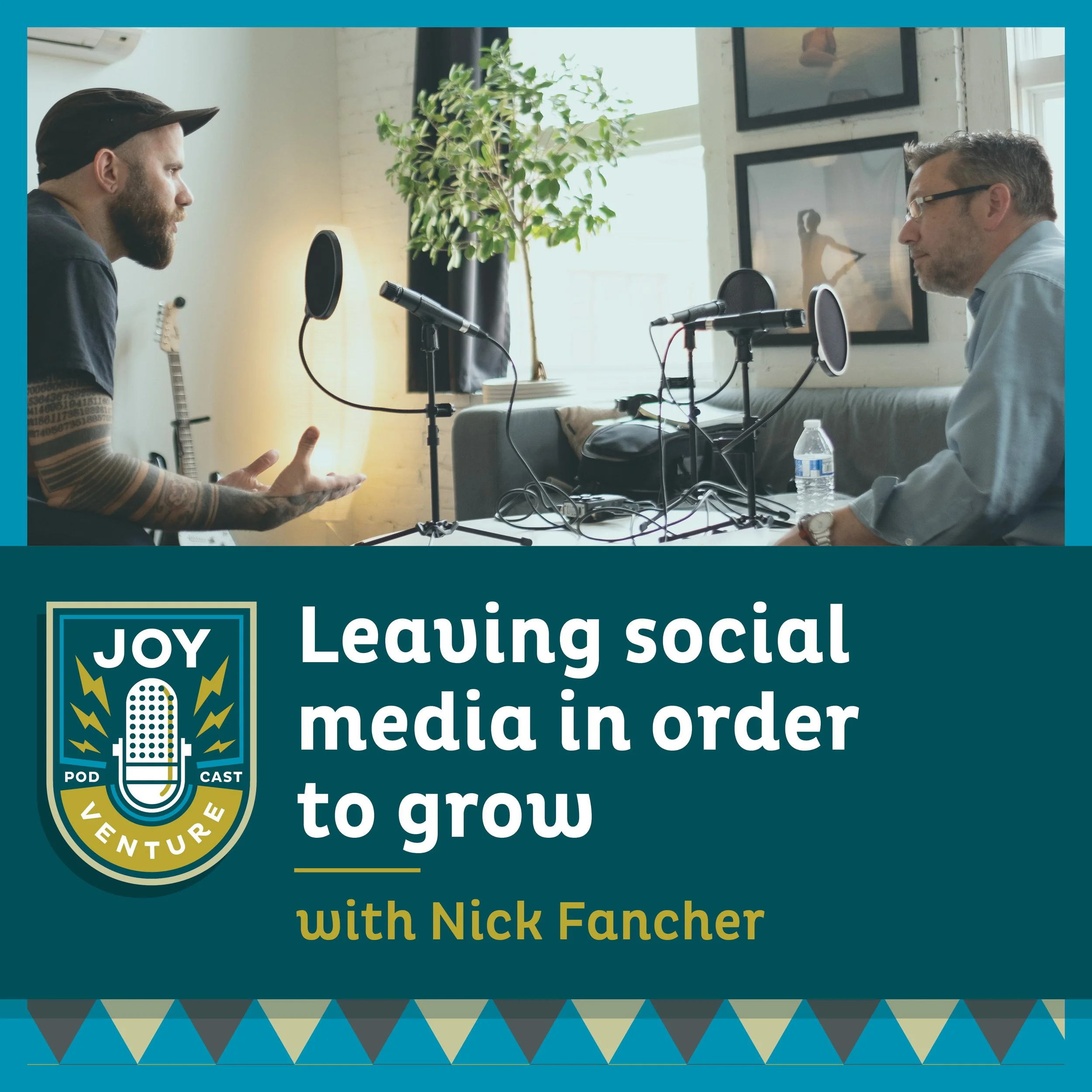 Leaving social media (and 60,000 followers) in order to grow — with Nick Fancher