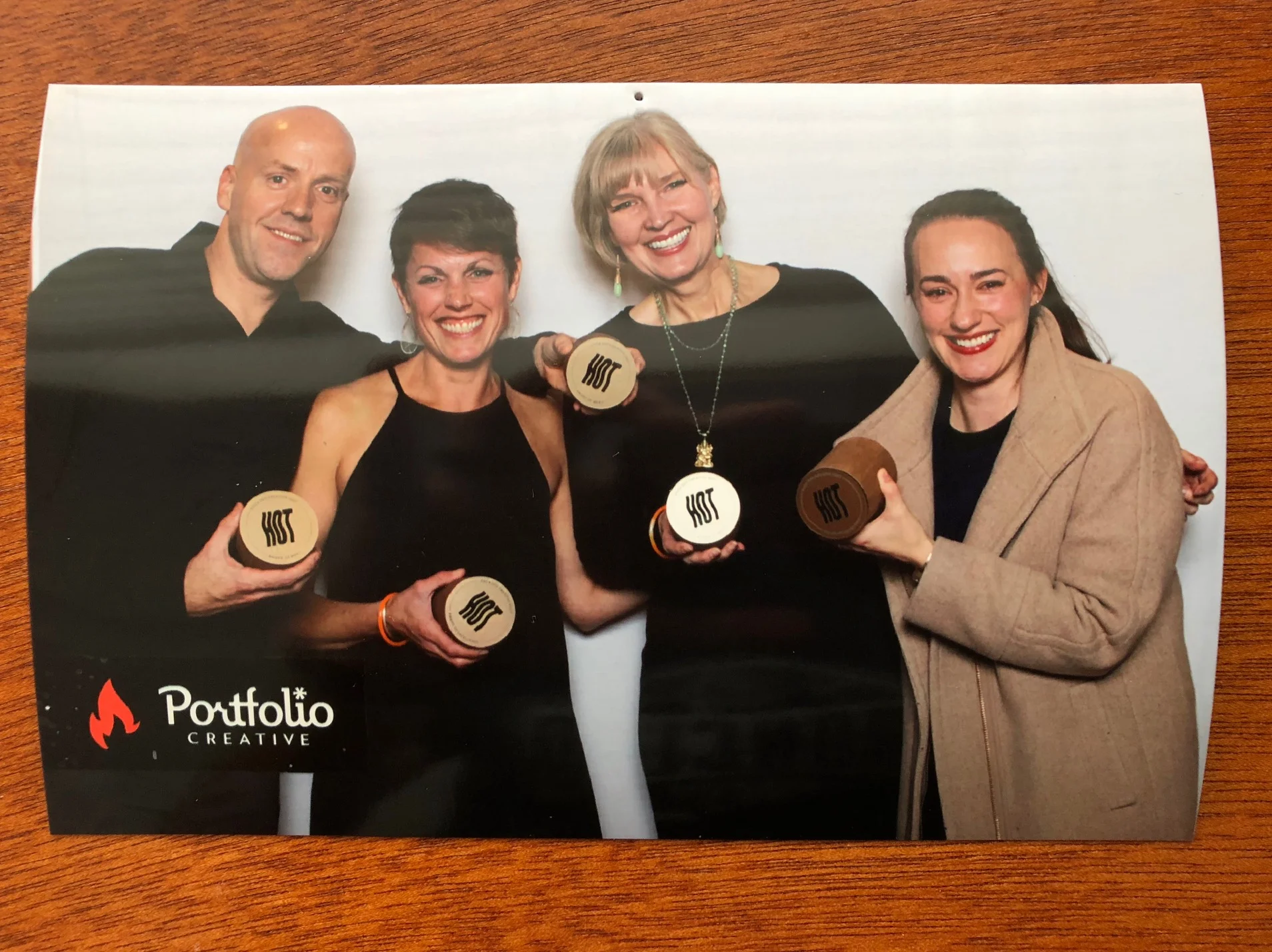 (Pictured L to R)&nbsp;Jeremy Slagle, Becky Slagle, Christine Myers, Casey Carmell
