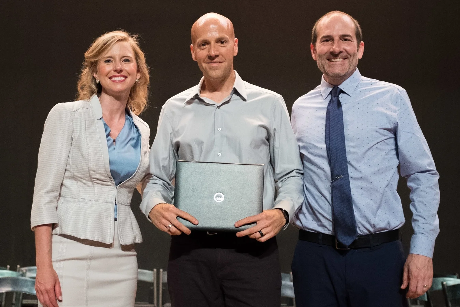Jeremy receives an honorary degree from the School of Advertising Art at commencement 