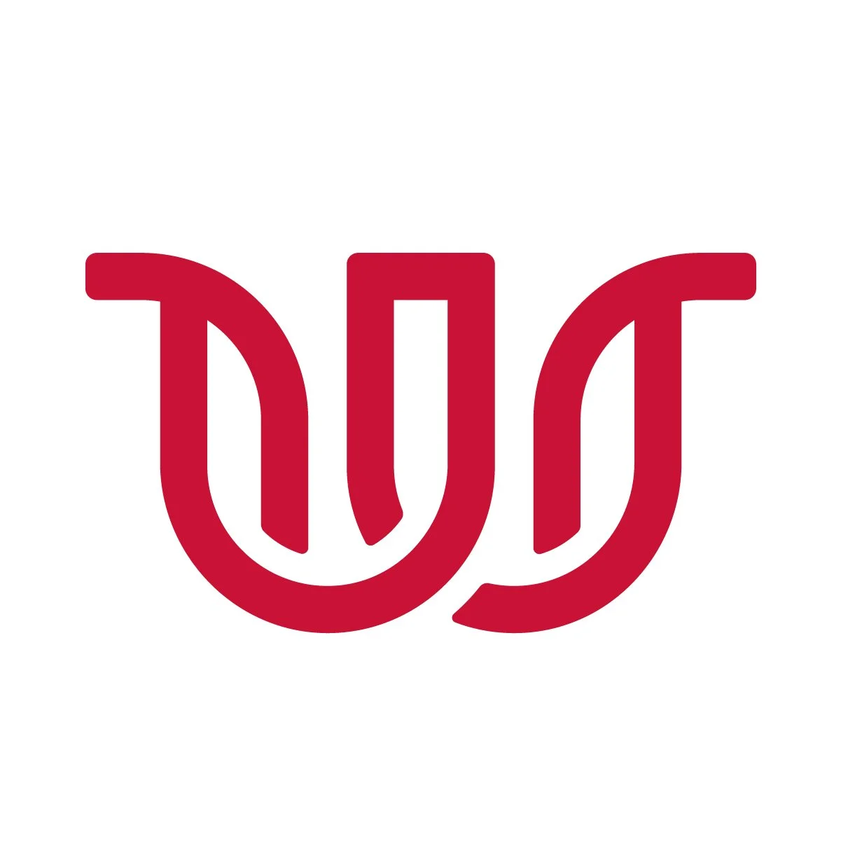 Red stylized letters 'D' and 'W' intertwined on a white background.