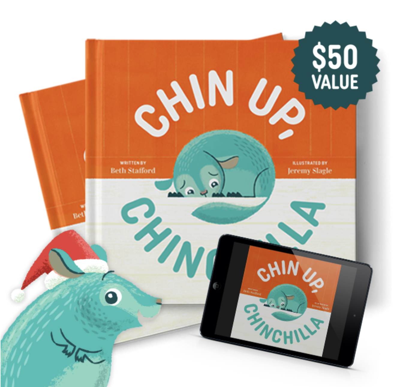 Chin Up, Chinchilla Holiday Gift Bundle available now through Thanksgiving Weekend!
