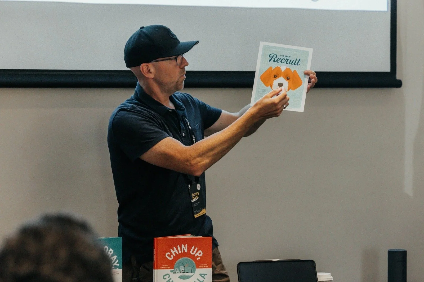 Jeremy Slagle of Slagle Design presenting a workshop