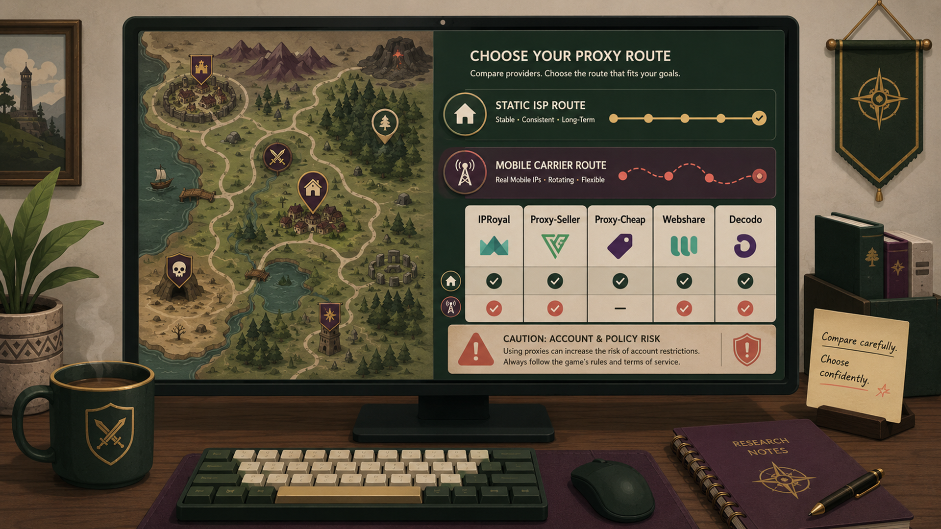 Best Proxies for OSRS Botting: Static ISP and Mobile Picks