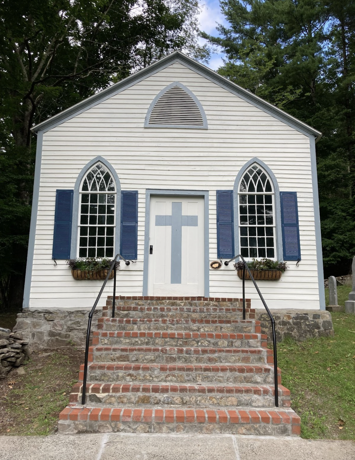 St. Joseph's Chapel in Ashland, New York, the mission church to St. Theresa's, is the oldest church in the Catskills and is a registered historic landmark.