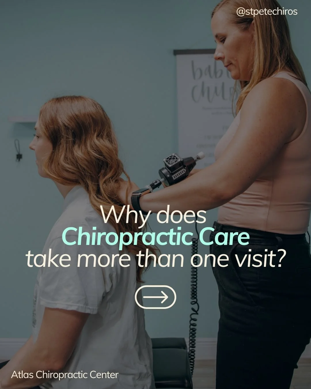 If you've ever wondered why chiropractic care takes more than one or two visits, this one's for you. 👉

The short answer: your body didn't get here overnight. The patterns your spine, muscles, and nervous system have settled into took months or year