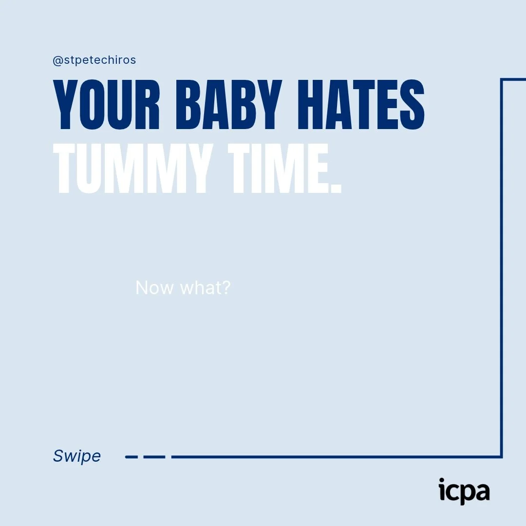 If your baby hates tummy time, you're not doing it wrong. 🩵

Tummy time doesn't have to start perfectly. It just has to start.

✨ Start small. 30&ndash;60 seconds of supervised, awake tummy time counts. Build from there.

✨ Use your chest. Lie back 