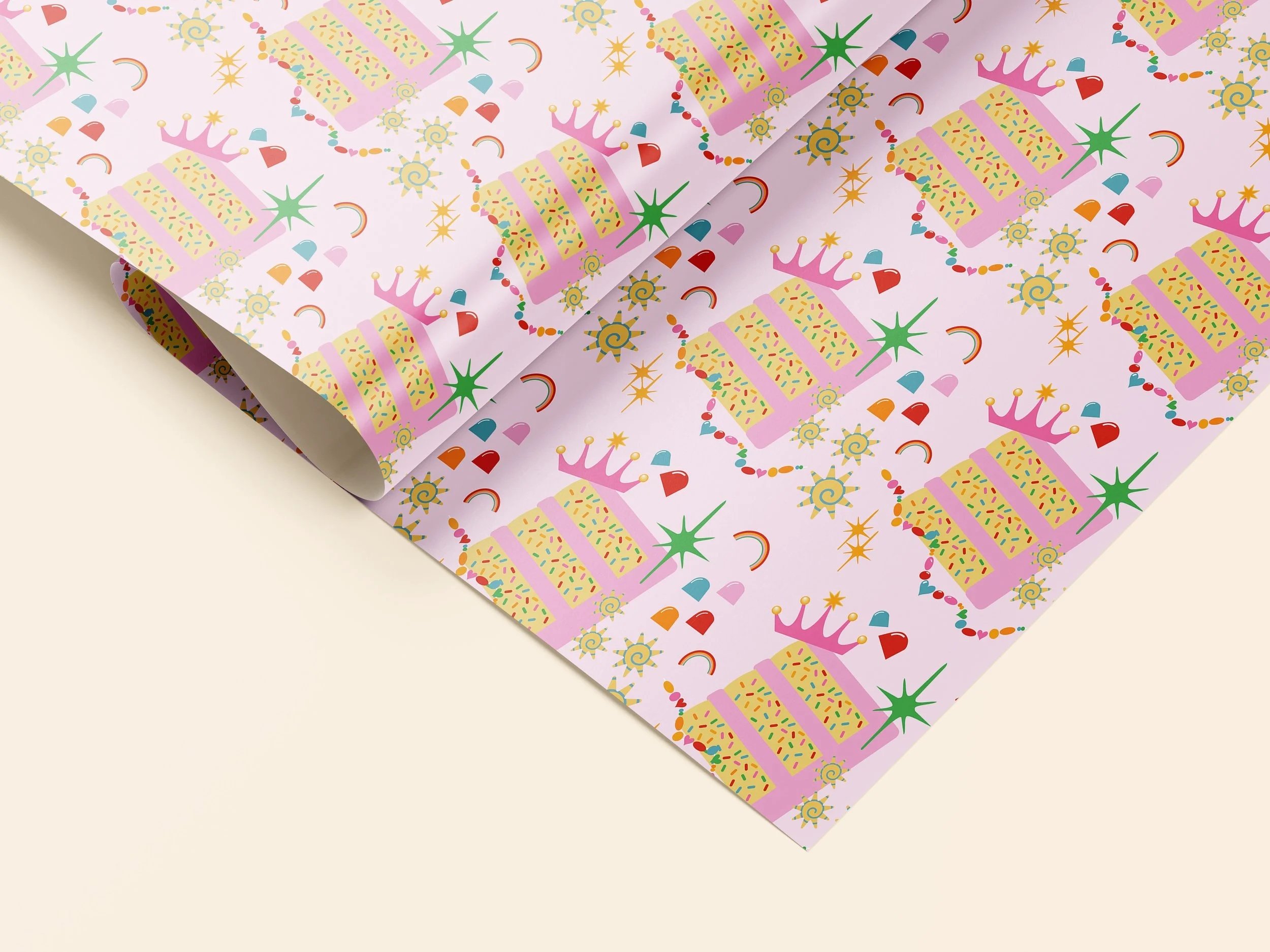 Illustrated Wrapping paper