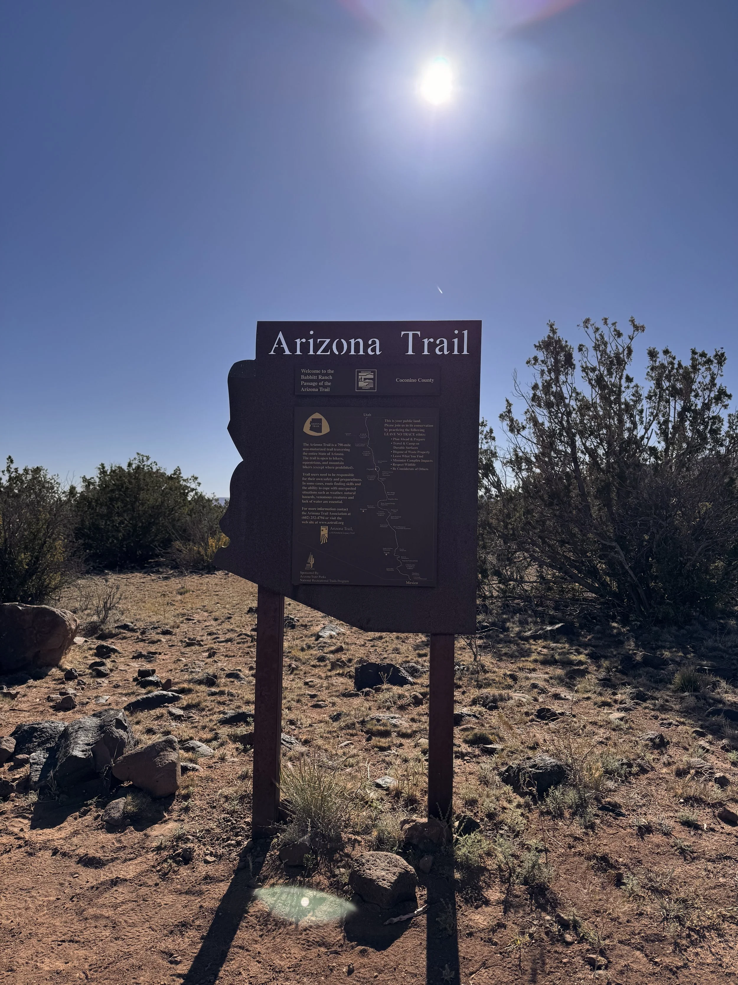 Miles 568-697 on the Arizona Trail