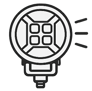 OEM ODM LED driving light icon for automotive lighting compliance support