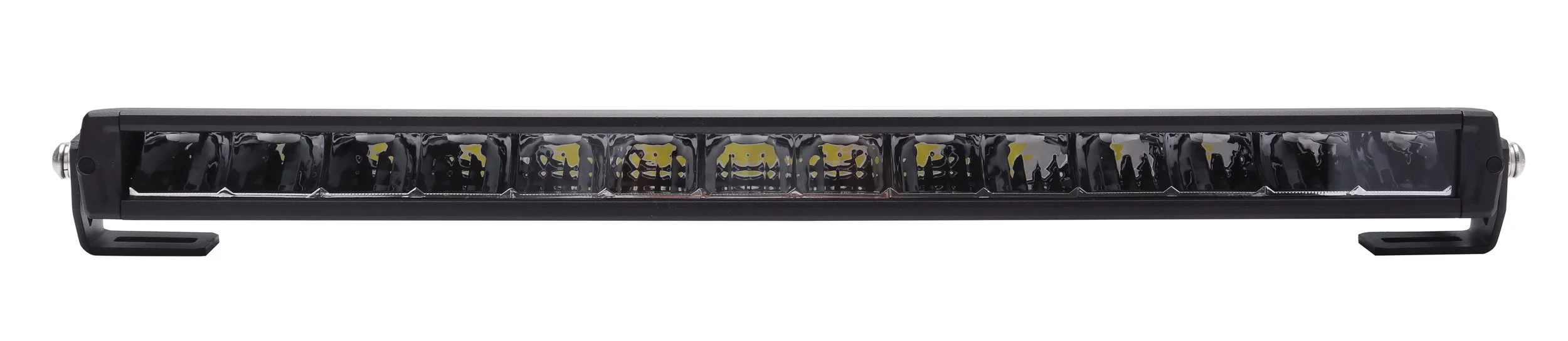 Front view of AALB-1406 20 inch curved LED driving light bar
