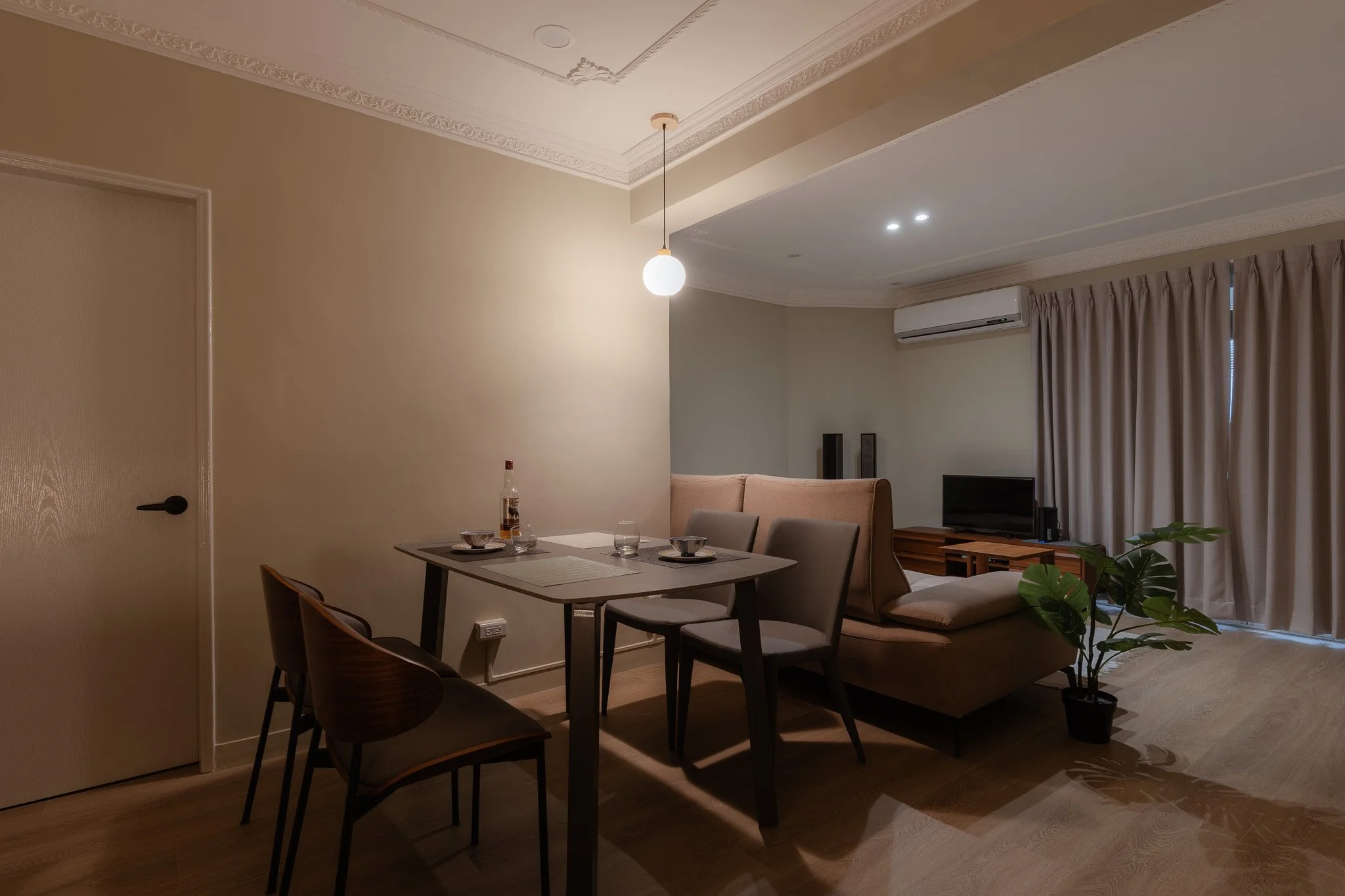 新摺學-台北內湖-簡約風室內住宅設計作品案例