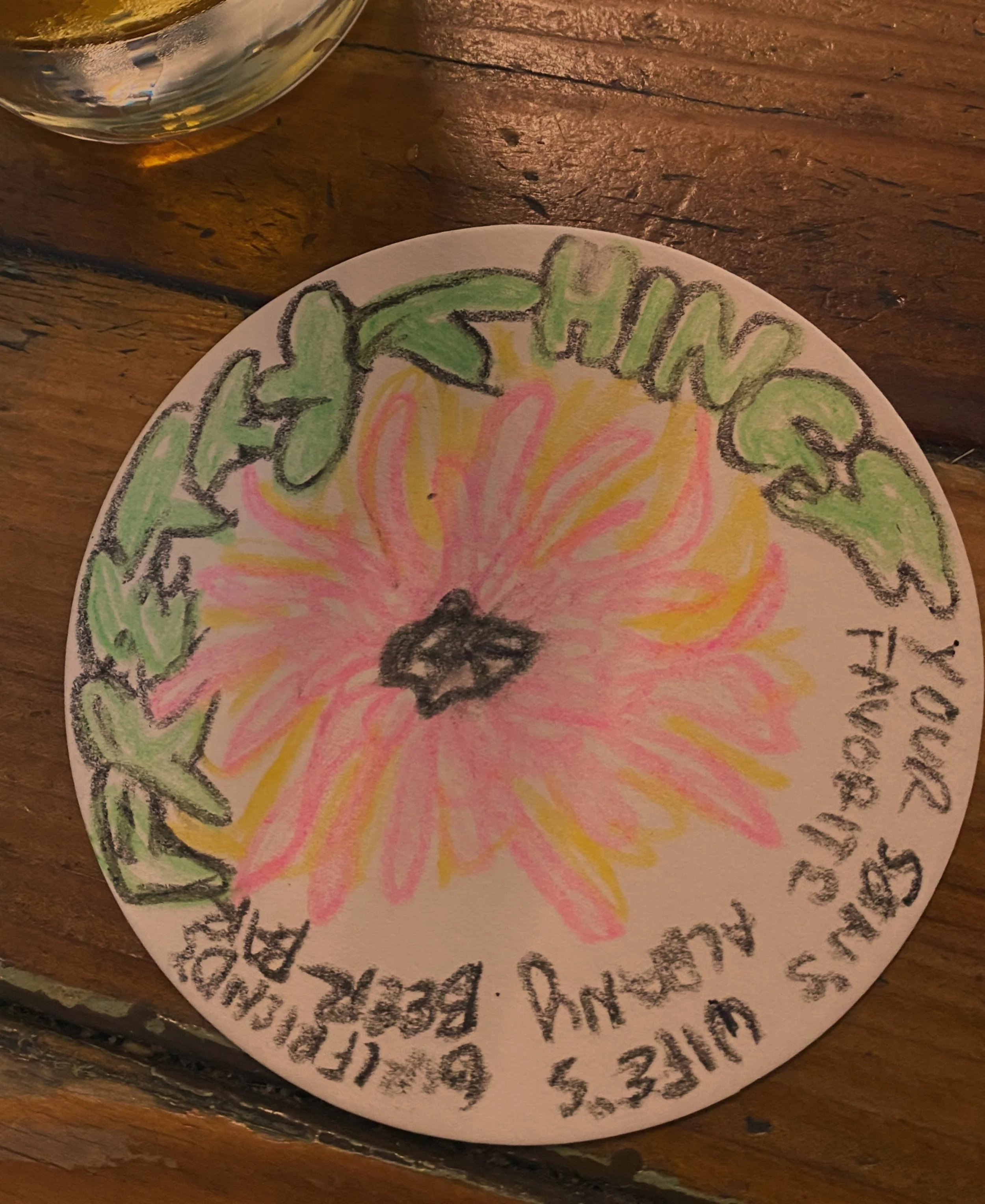 Join us, Pretty Things, for a sip and sketch night Monday 9/21! Commit to the bit and give us something to hang on our hallowed halls and enjoy $1.00 the beer that inspired you. 🌈