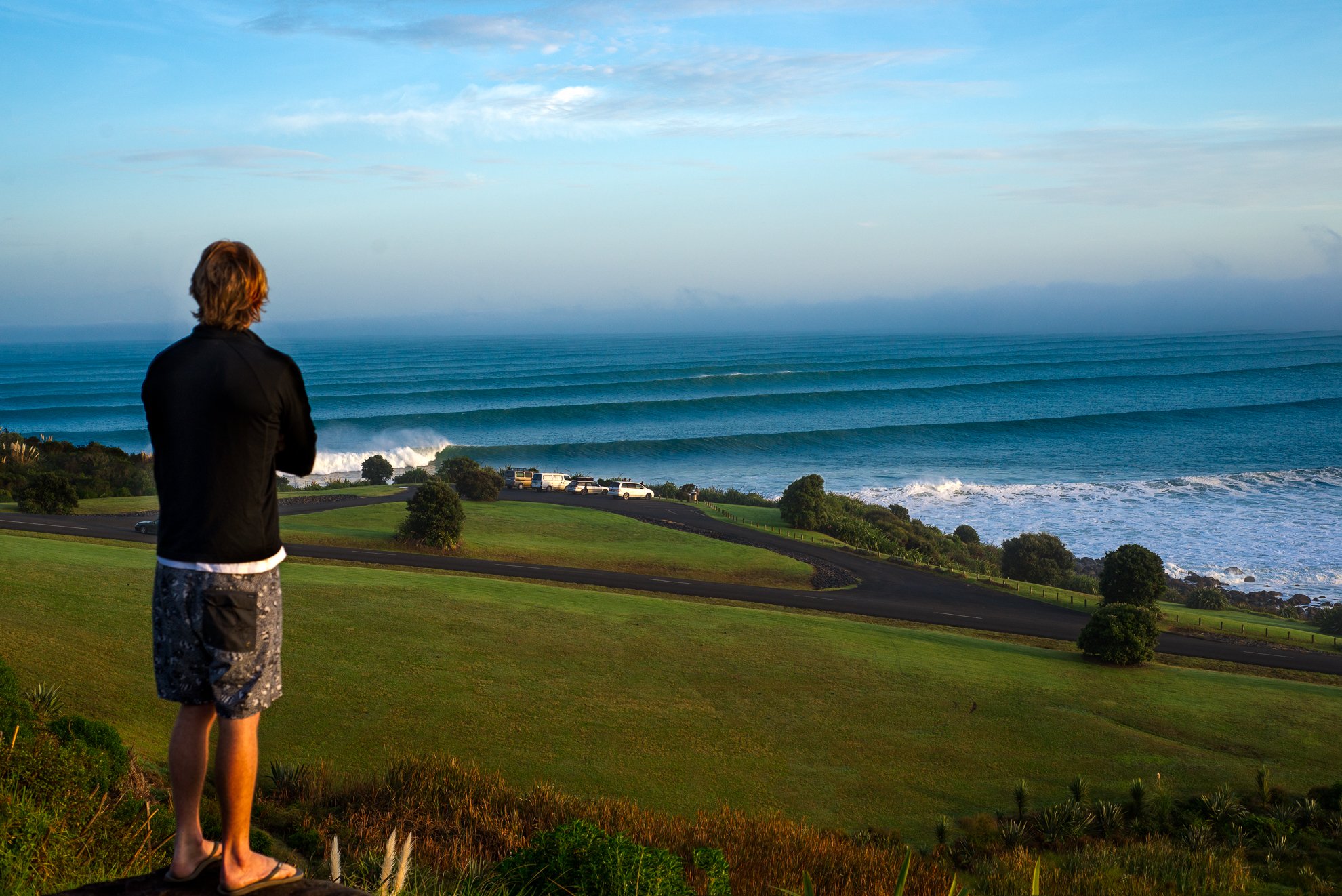 THE SURF CHECK
Moments on the point. Watching classic lines roll into Manu Bay on a moody day in Raglan, New Zealand.