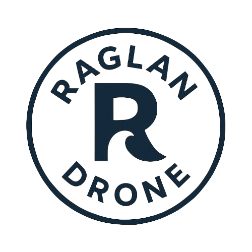 Official logo for Raglan Drone and Paul Abbitt Photography. Professional aerial cinematography and drone services based in Raglan, New Zealand.