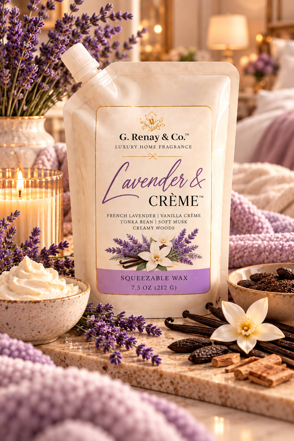 Lavender & Crème™ Squeezable Wax 7.5 oz