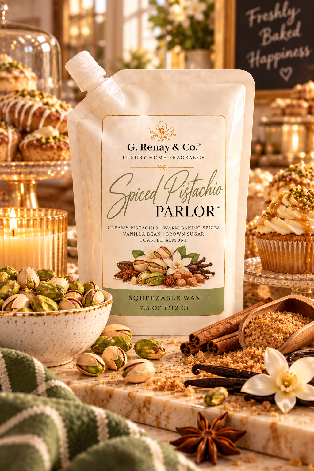 Spiced Pistachio Parlor™ Squeezable Wax 7.5 oz