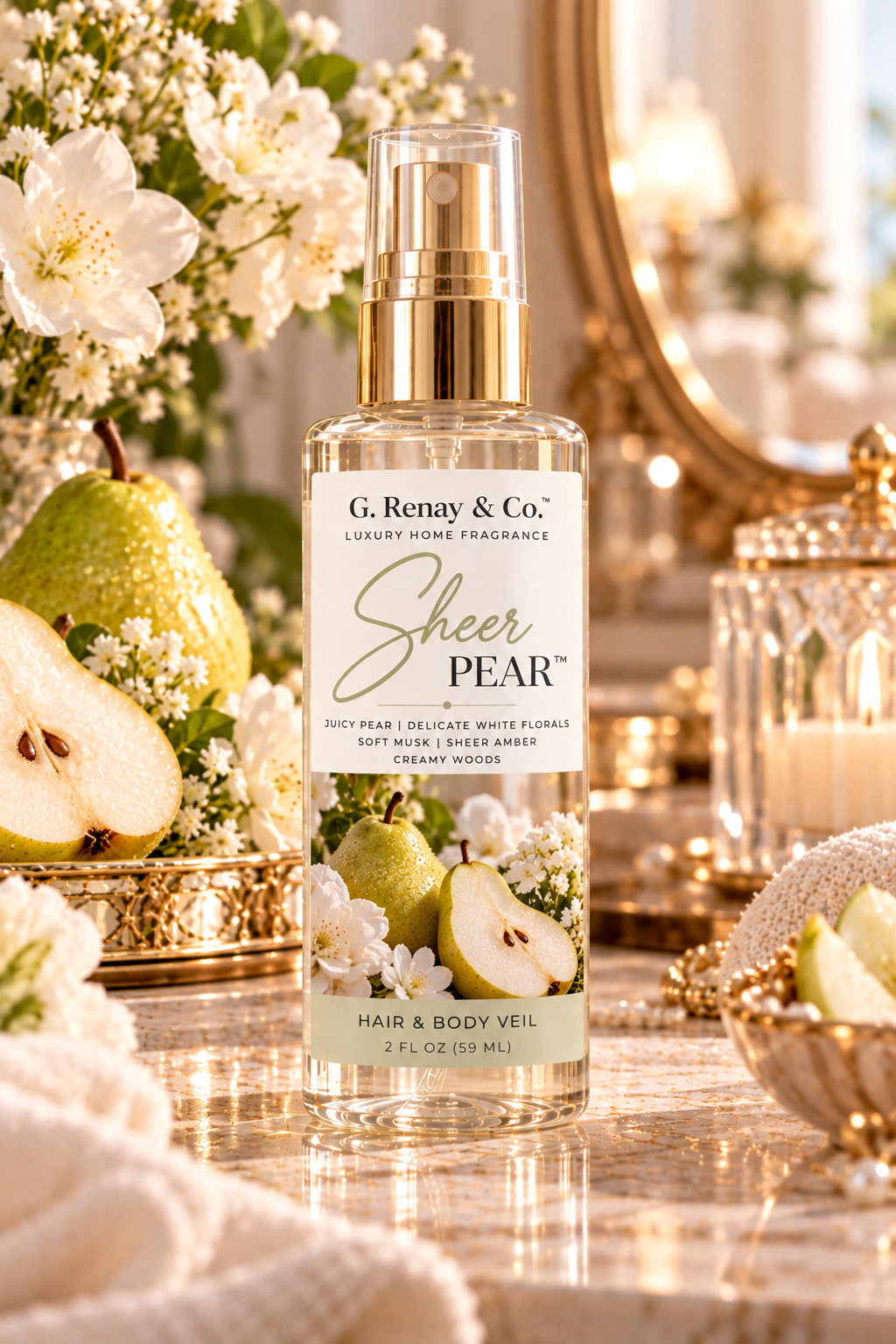 Sheer Pear™ Hair & Body Veil 2 oz