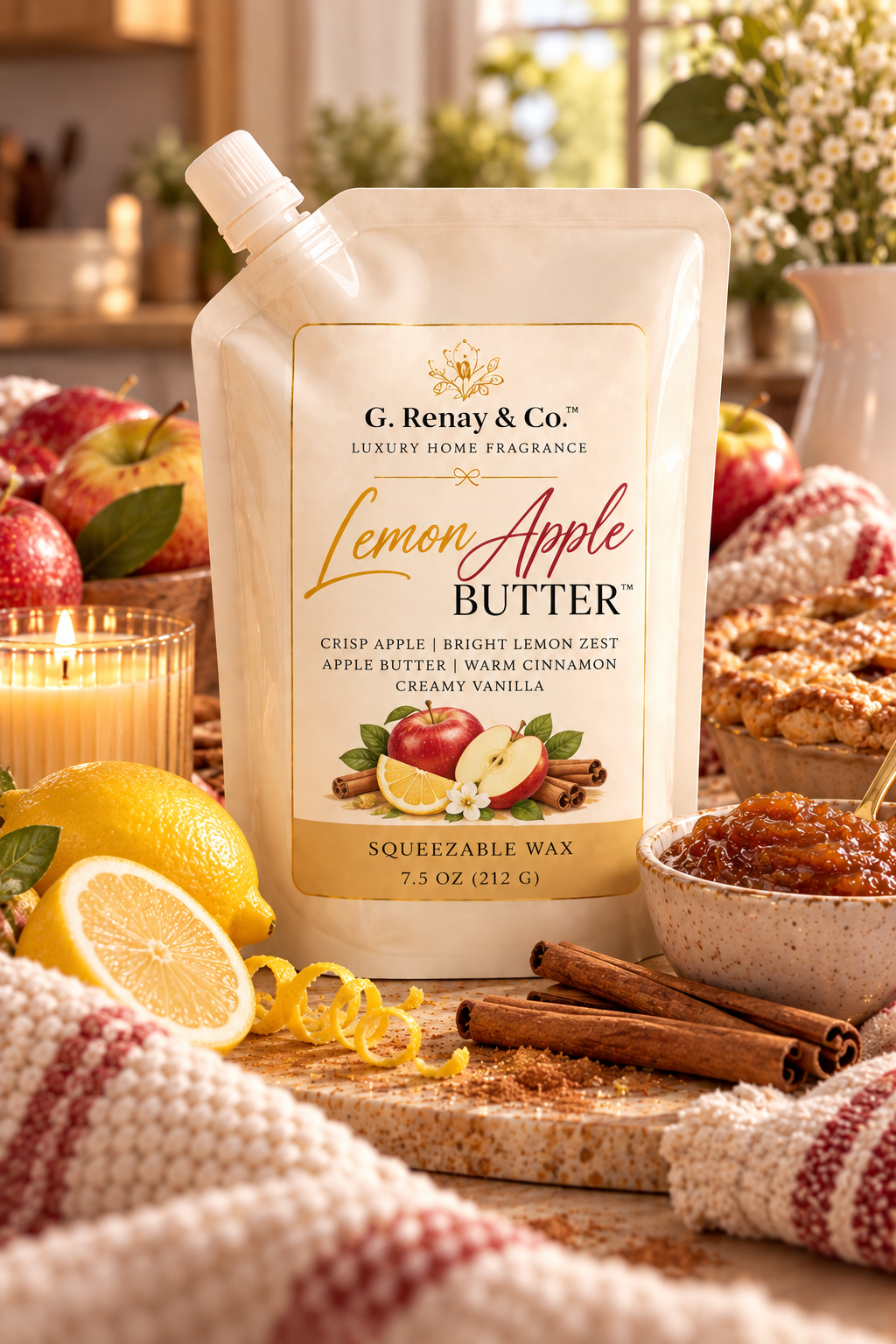 Lemon Apple Butter™ Squeezable Wax 7.5 oz