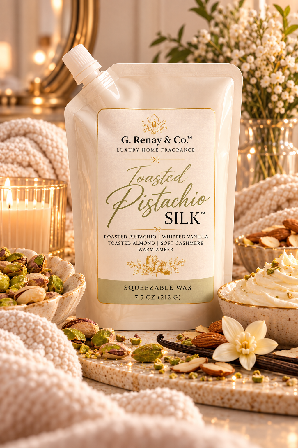 Toasted Pistachio Silk™ Squeezable Wax 7.5 oz