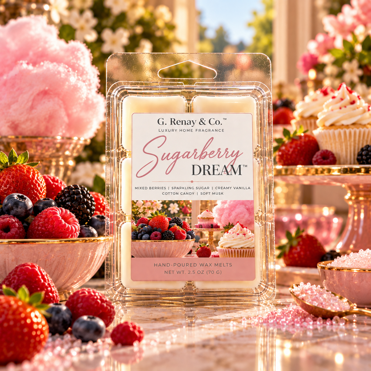 Sugarberry Dream™ Wax Melt Clamshell