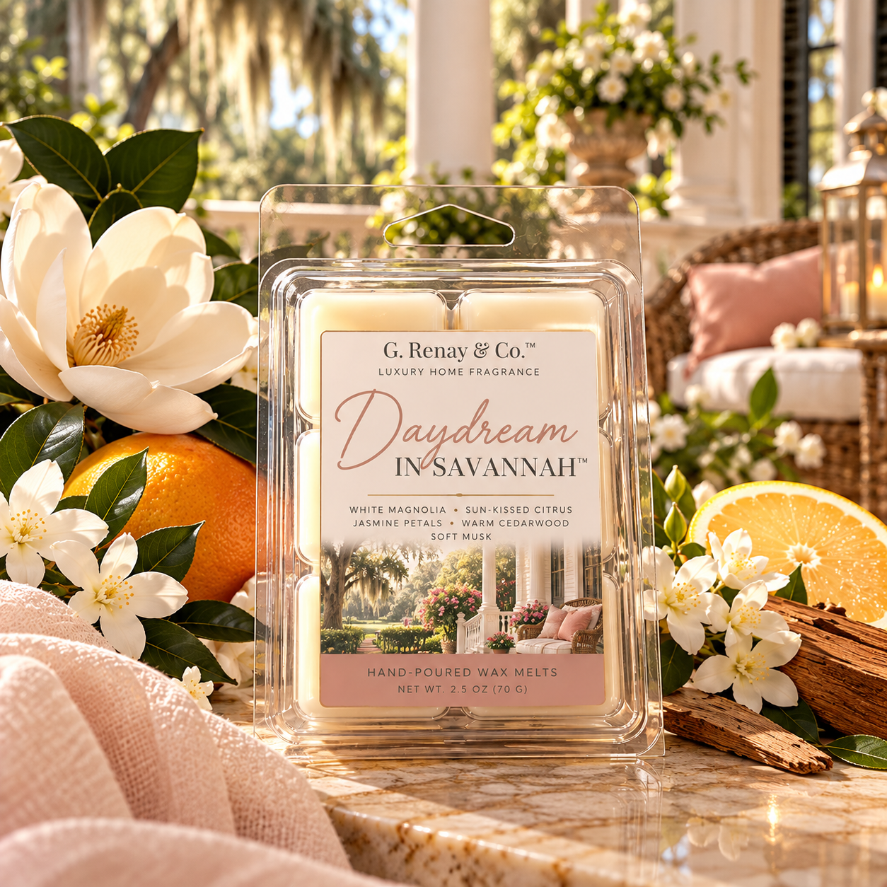 Daydream in Savannah™ Wax Melt Clamshell