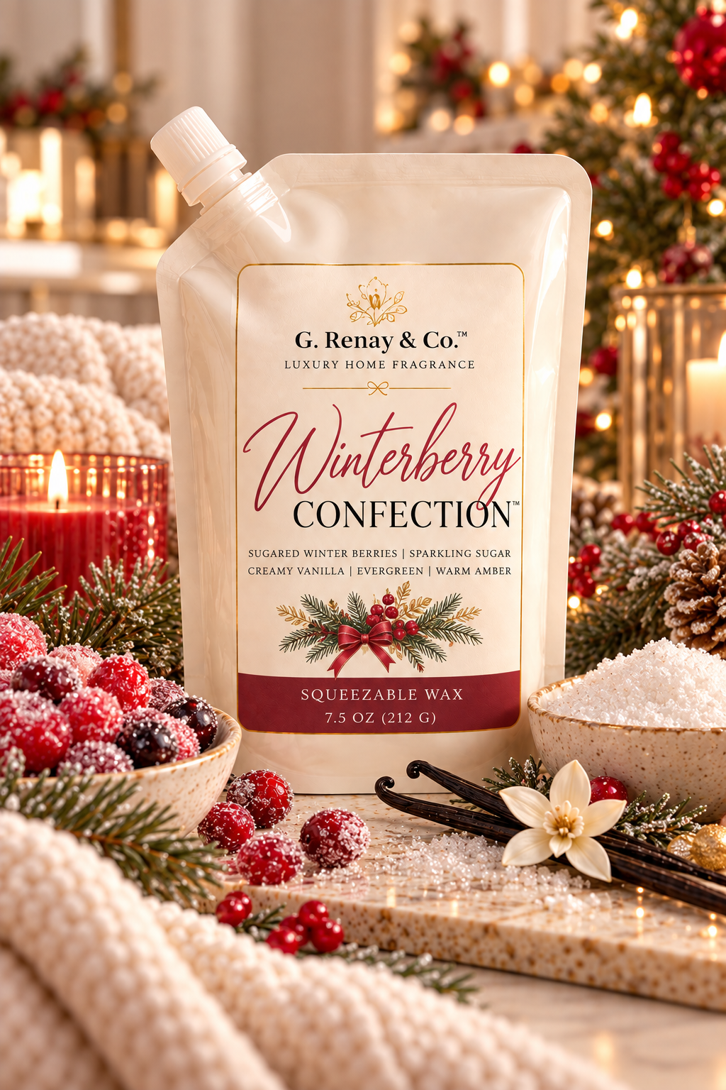 Winterberry Confection™ Squeezable Wax 7.5 oz (Holiday Edition)