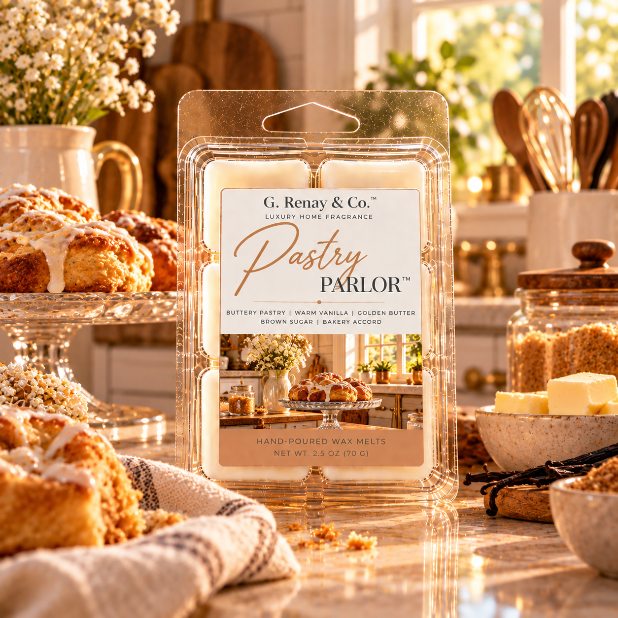Pastry Parlor™ Wax Melt Clamshell